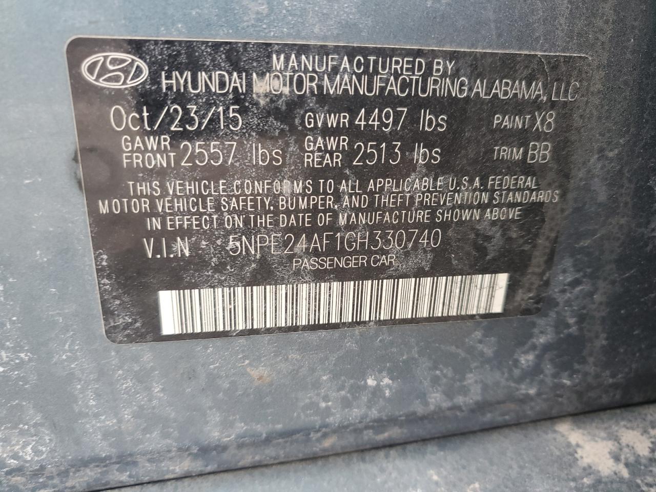 2016 Hyundai Sonata - Image 14