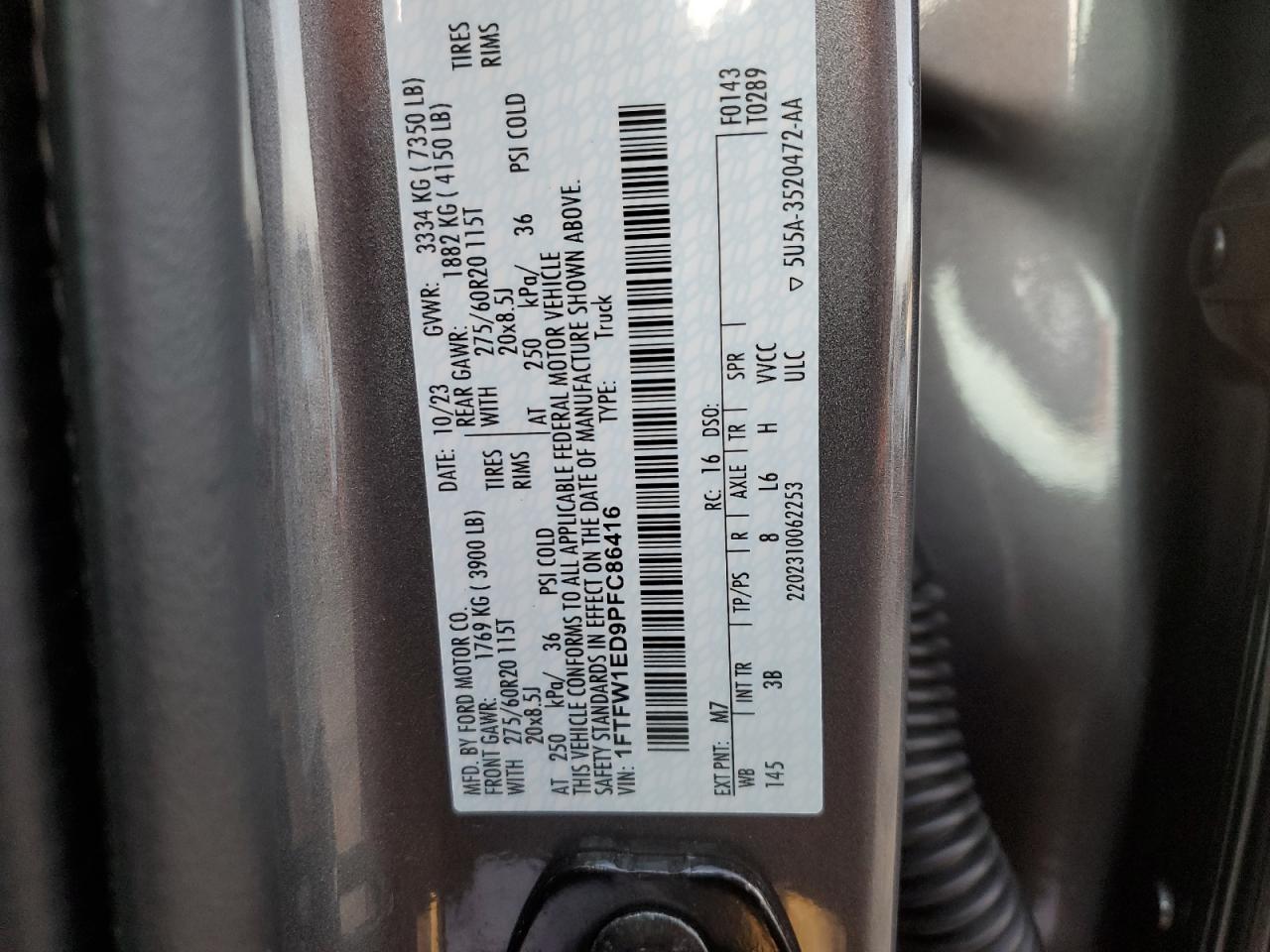 2023 Ford F-150 - Image 13