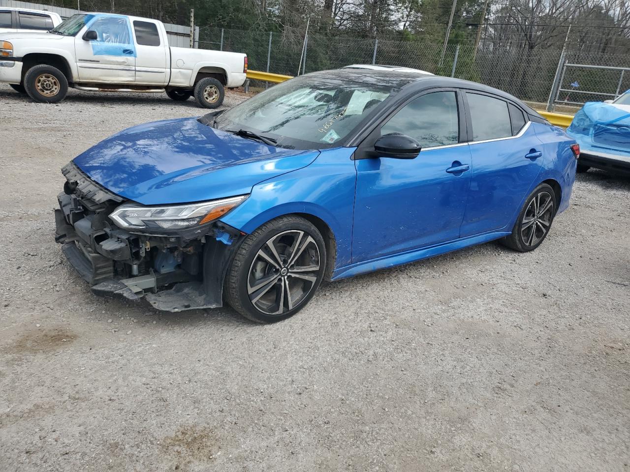 2022 Nissan Sentra Sr for Sale in Greenwell Springs, LA - Front End