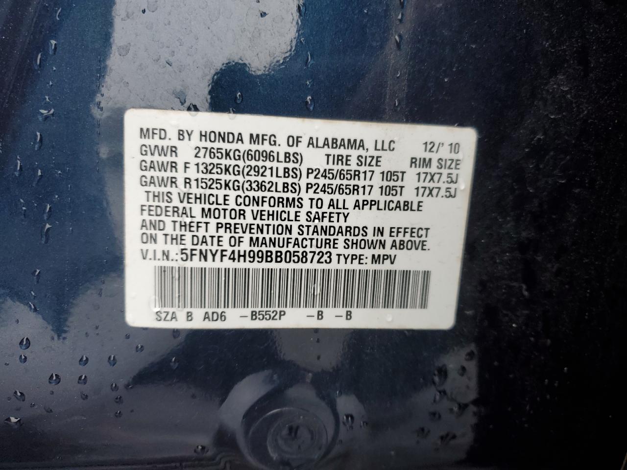 2011 Honda Pilot - Image 13