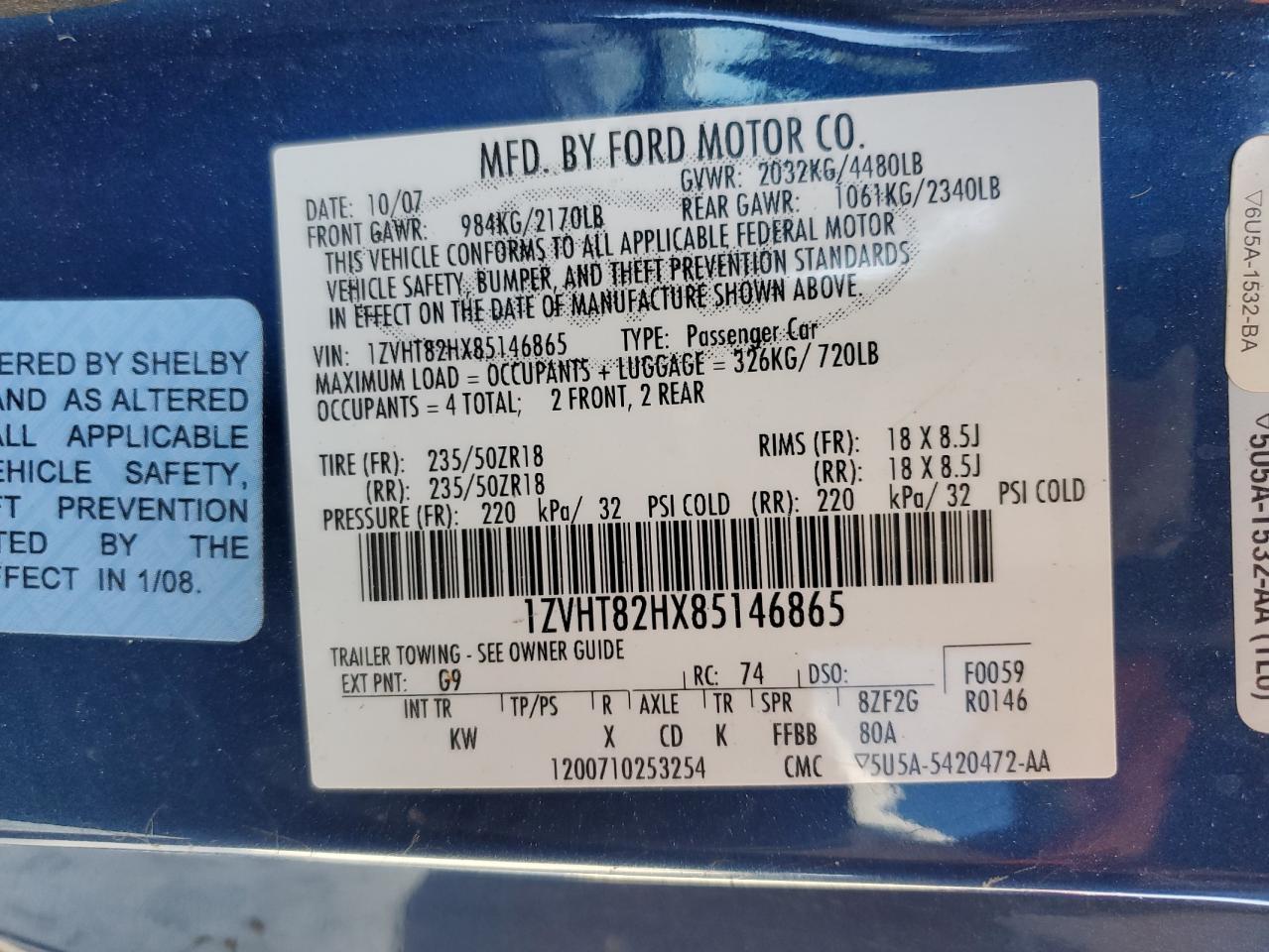 2008 Ford Mustang - Image 13