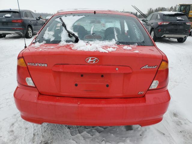 2005 HYUNDAI ACCENT GS