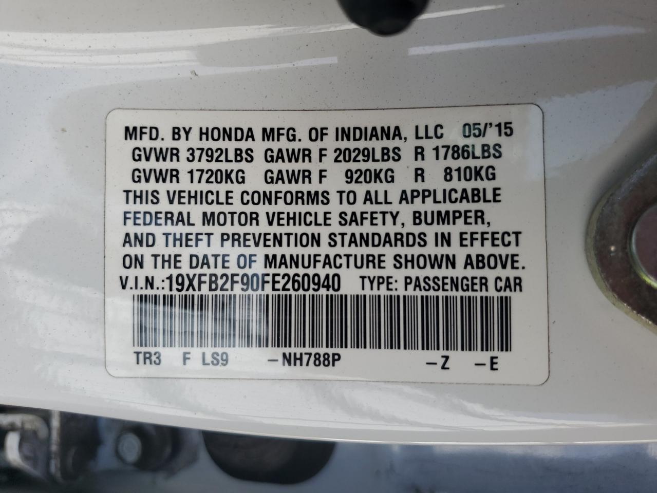 2015 Honda Civic - Image 13