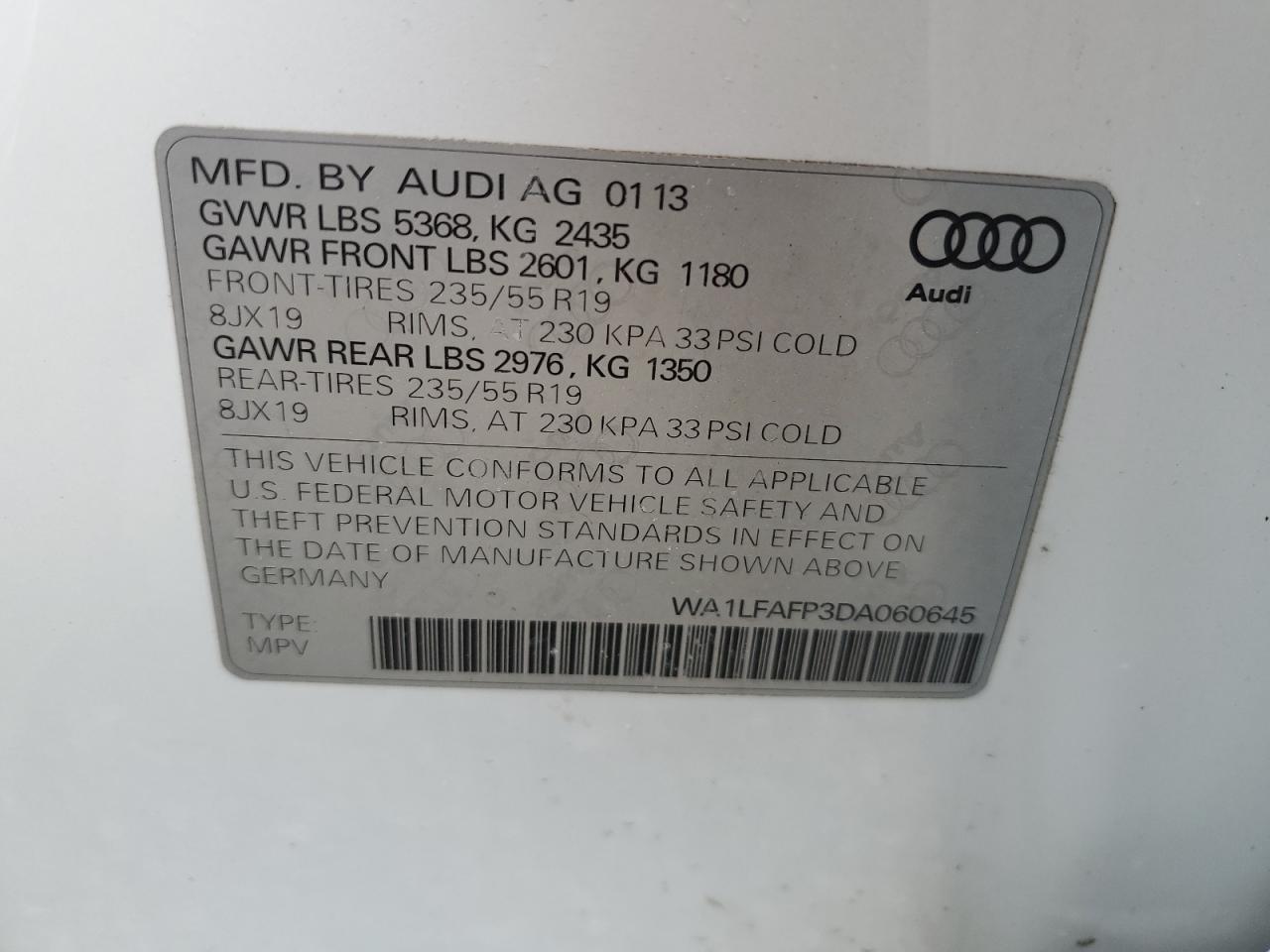 2013 Audi Q5 - Image 14
