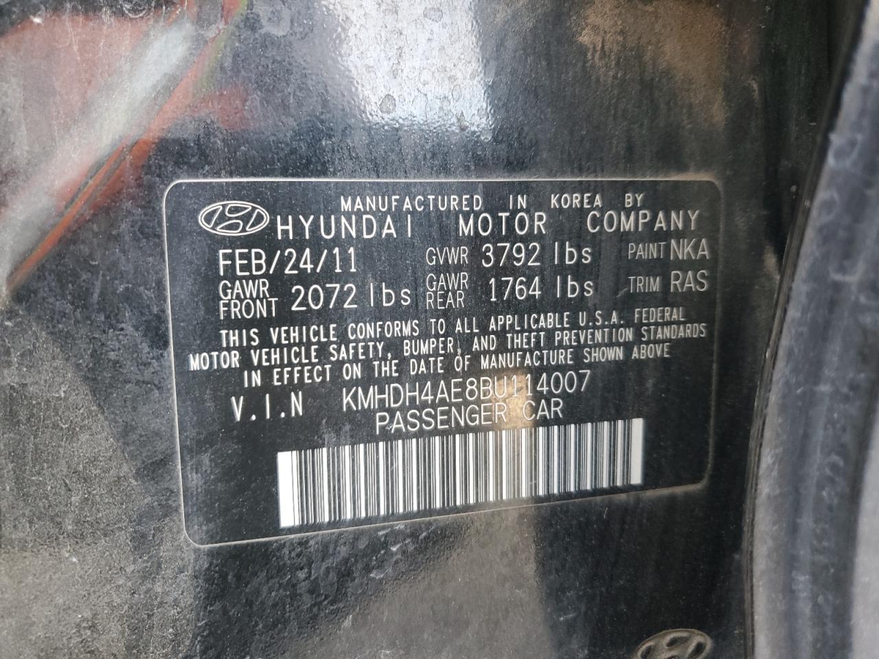2011 Hyundai Elantra - Image 14