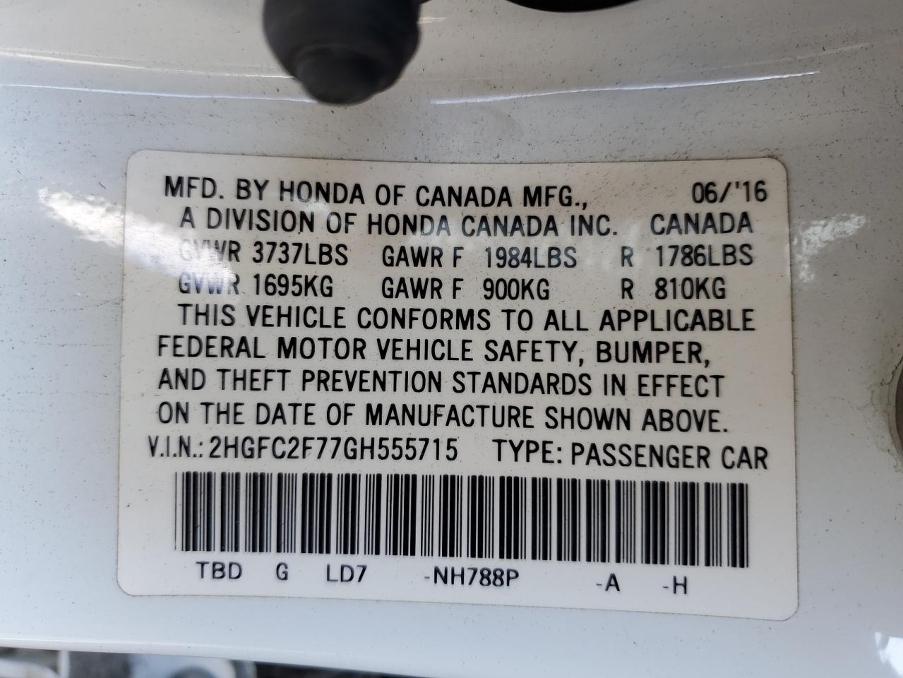 2016 Honda Civic - Image 12