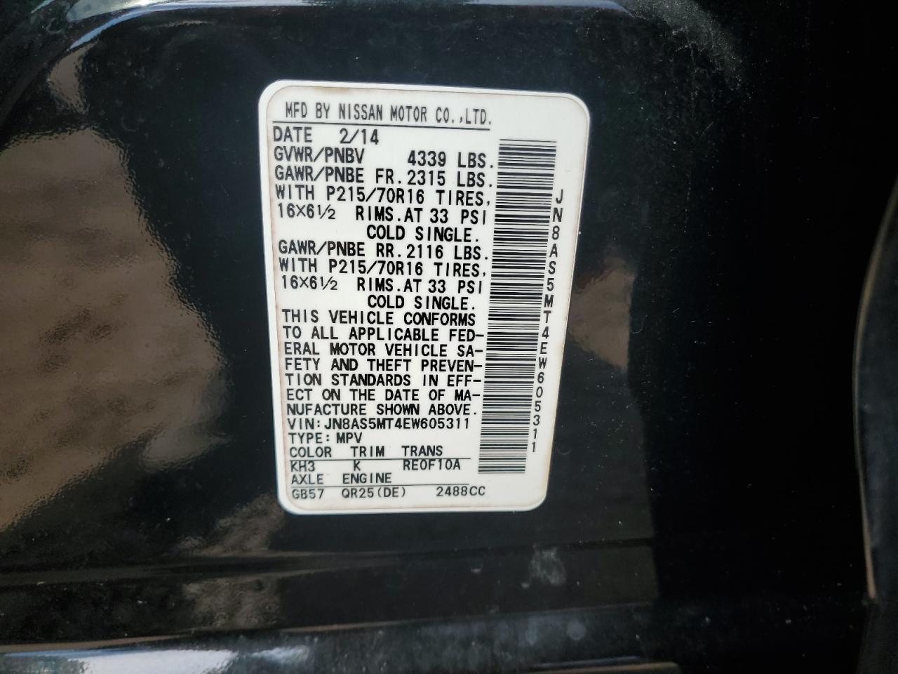 2014 Nissan Rogue - Image 15