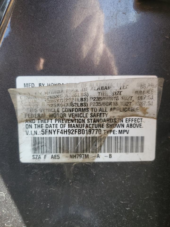 2015 Honda Pilot - Image 13