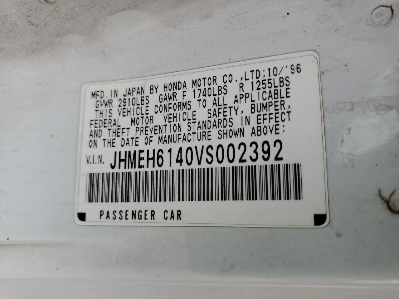 1997 Honda Civic - Image 12