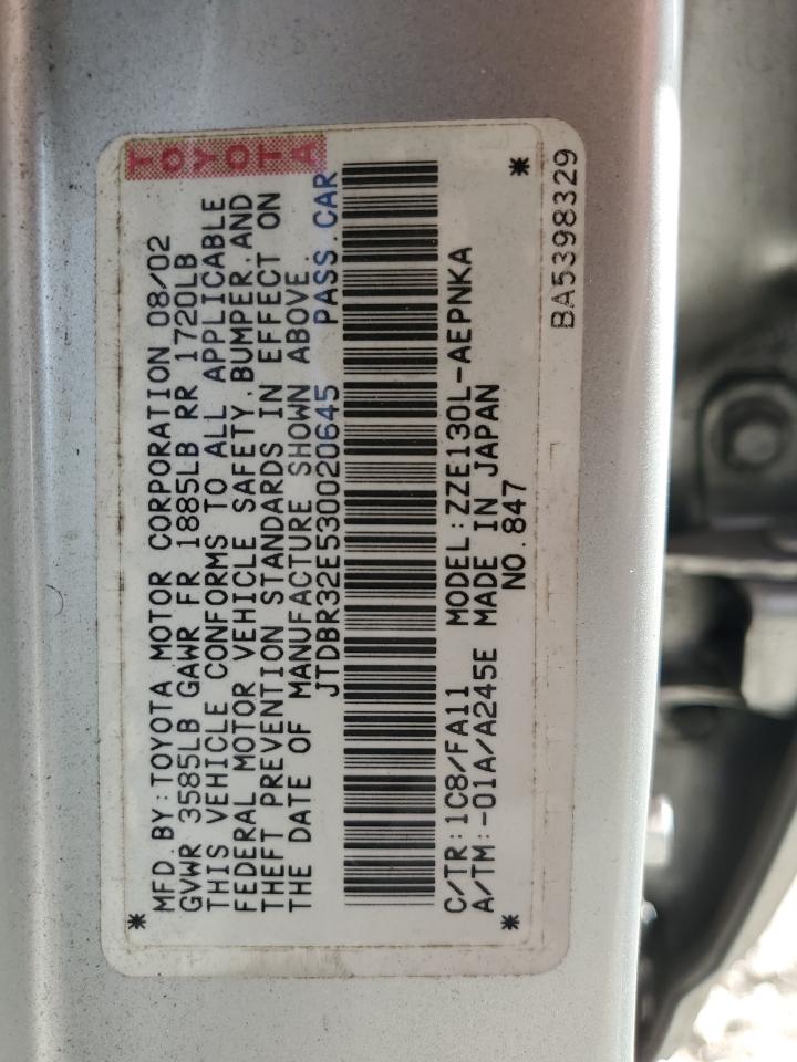 2003 Toyota Corolla - Image 12