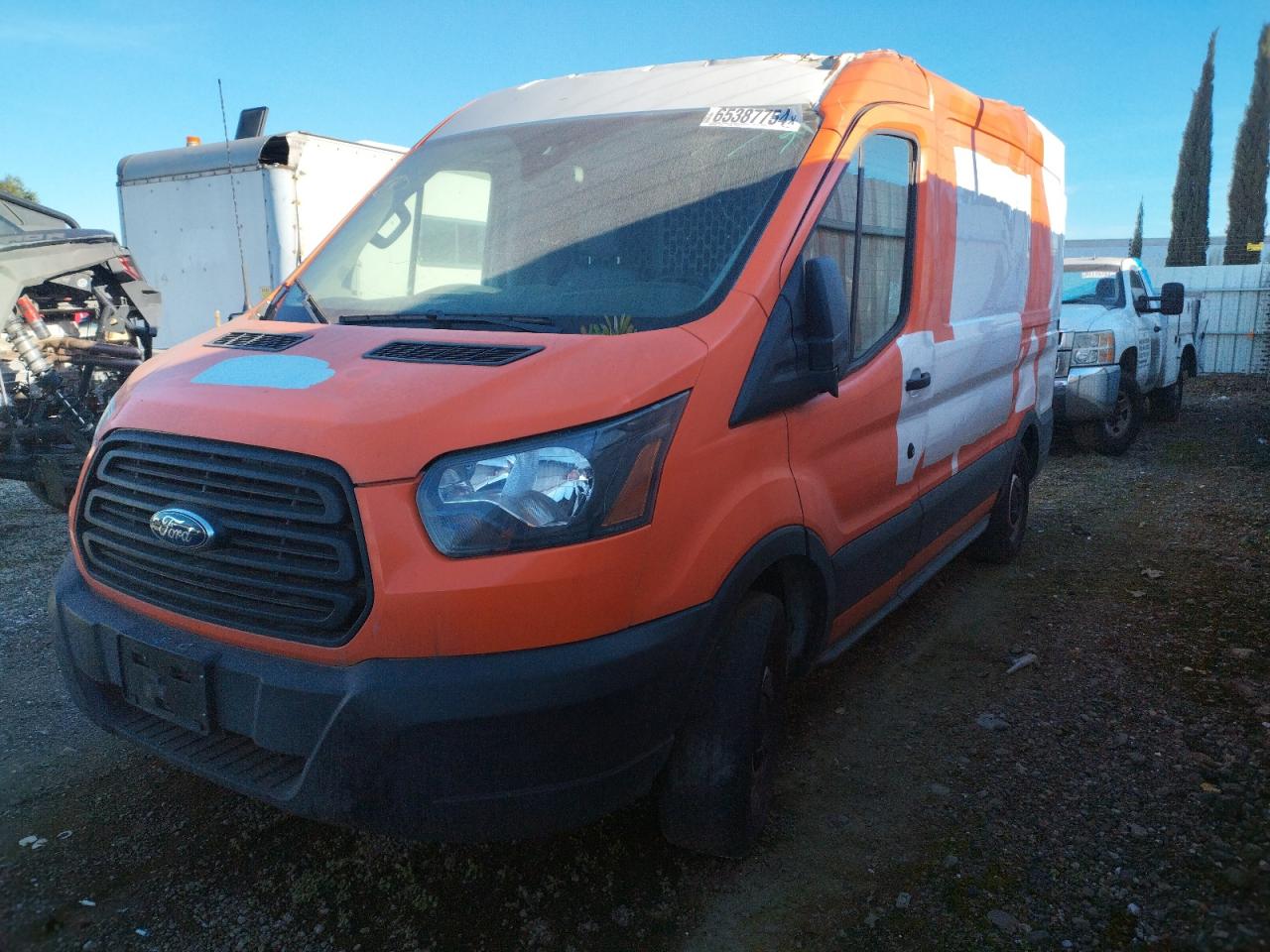 2019 Ford Transit T-150 two_colors null gas 1FTYE1CM5KKA85496 photo #1