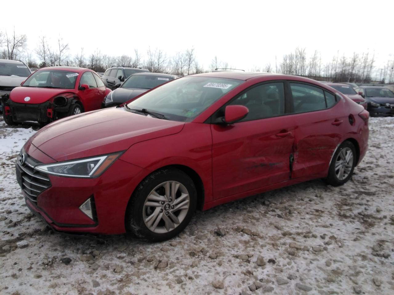 2019 Hyundai Elantra Sel продається в Appleton, WI - Side