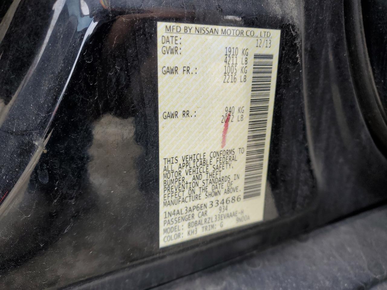 2014 Nissan Altima - Image 12