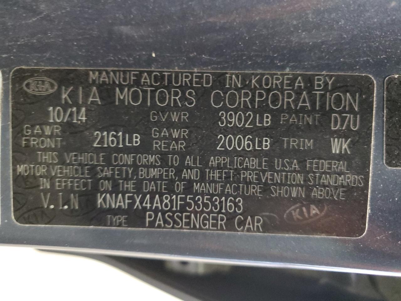 2015 Kia Forte - Image 12