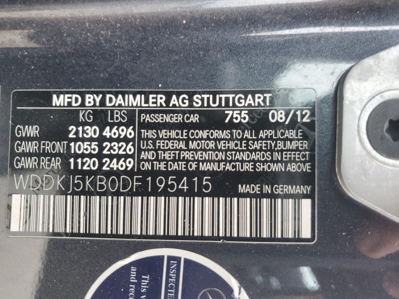2013 Mercedes-Benz E-klasse - Image 12