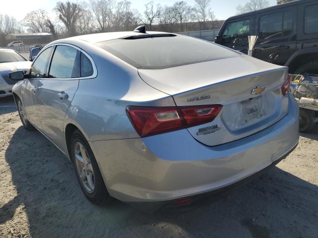  CHEVROLET MALIBU 2018 Сріблястий