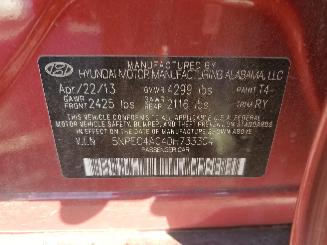 2013 Hyundai Sonata - Image 13