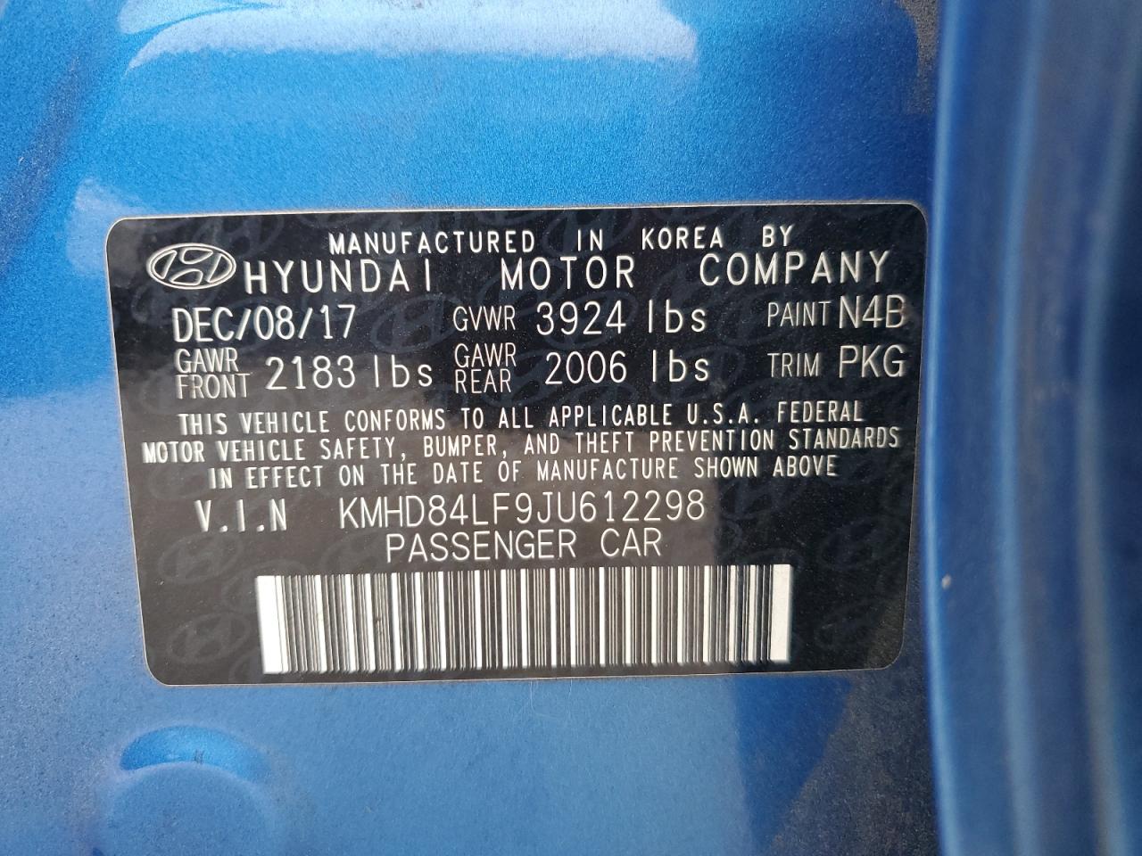 2018 Hyundai Elantra - Image 13