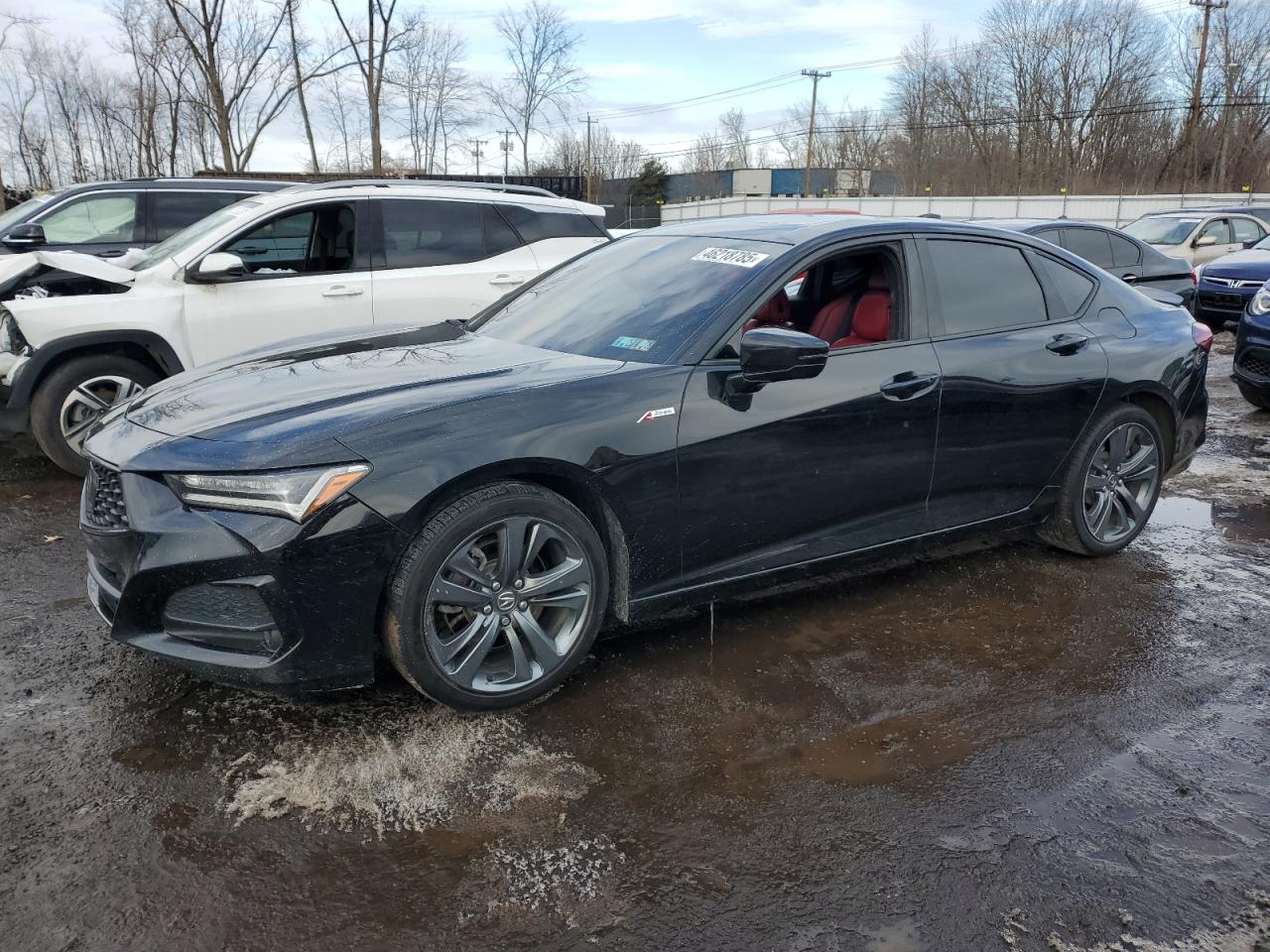 2021 Acura Tlx Tech A იყიდება New Britain-ში, CT - Vandalism