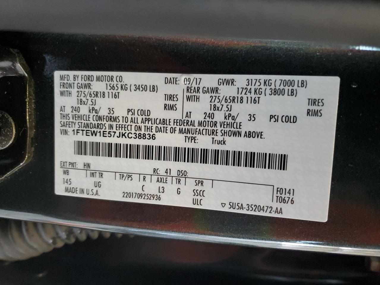2018 Ford F-150 - Image 13