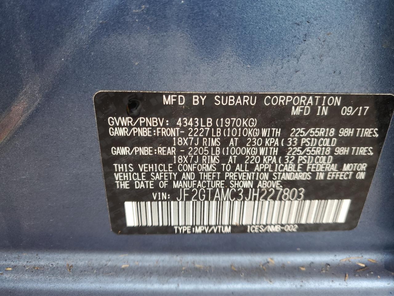 2018 Subaru XV - Image 14