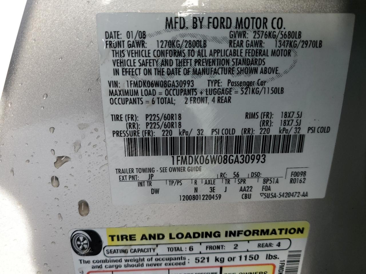 2008 Ford Taurus - Image 14