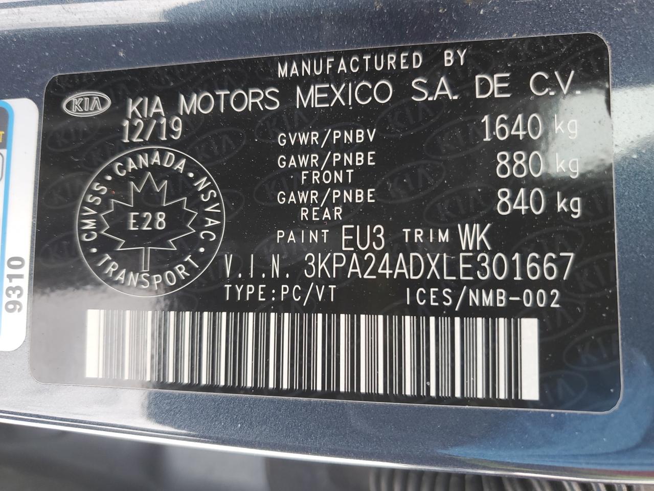 2020 Kia Rio - Image 13