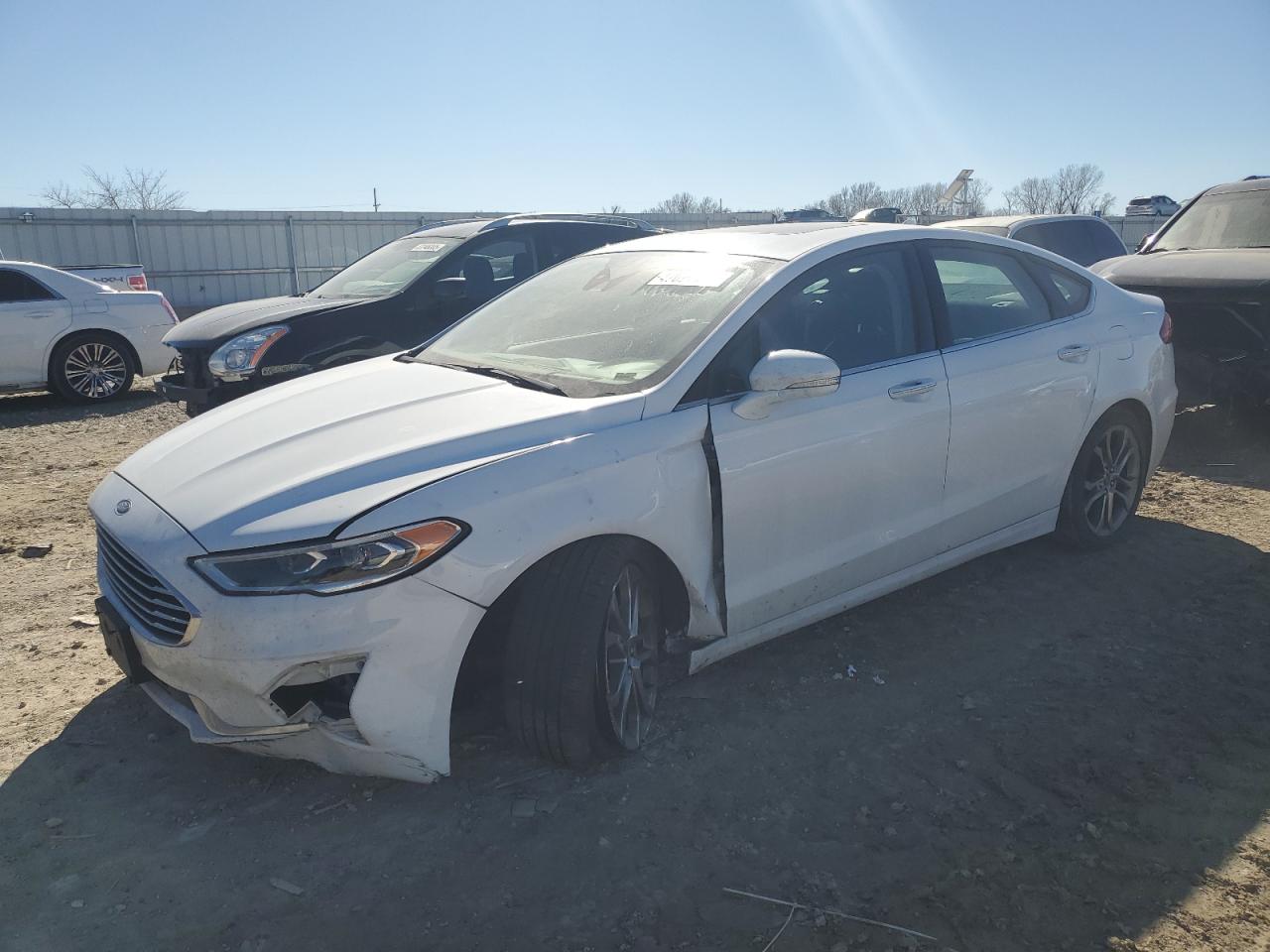 2020 Ford Fusion Sel за продажба в Kansas City, KS - Front End