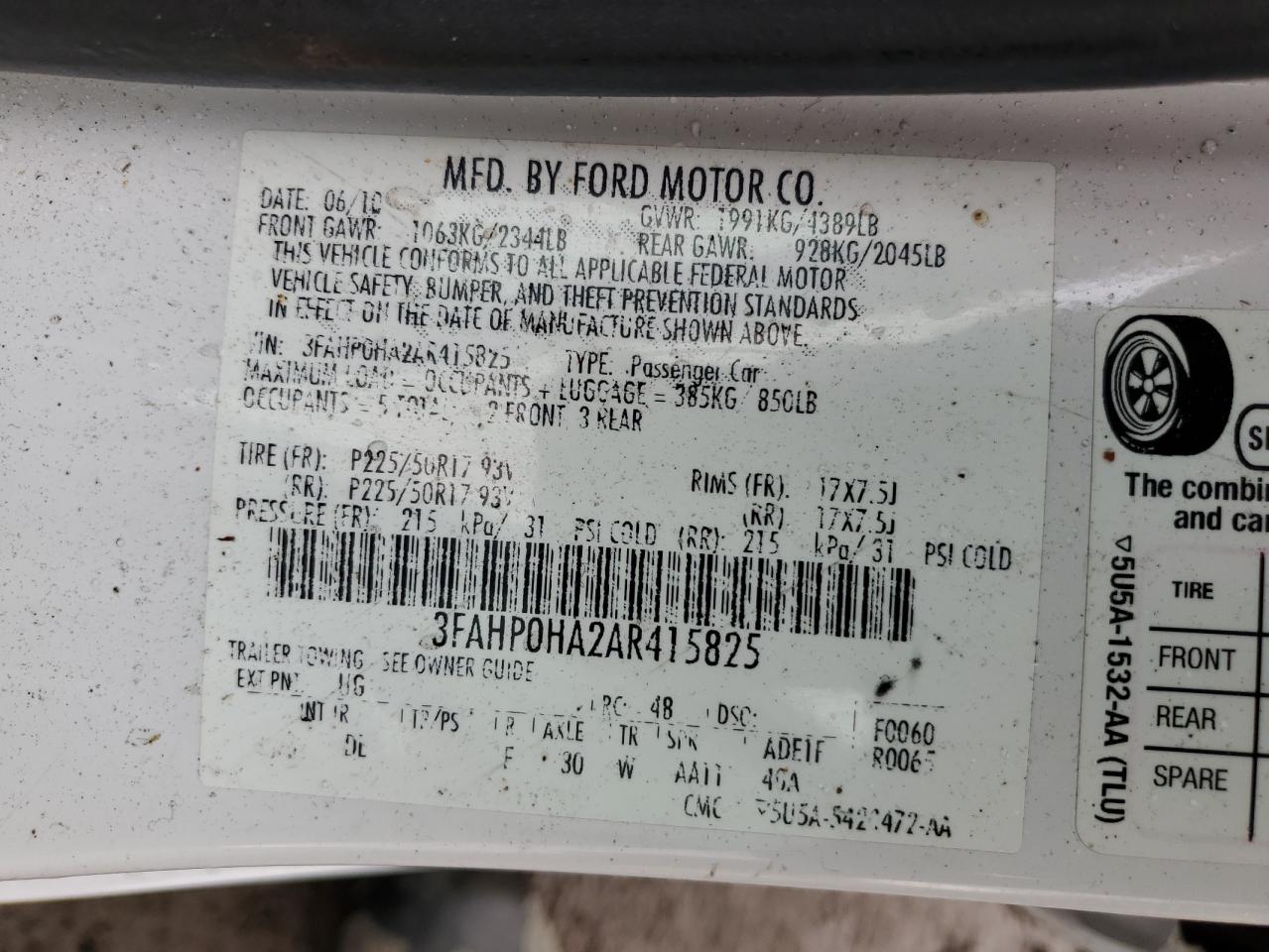 2010 Ford Fusion - Image 15