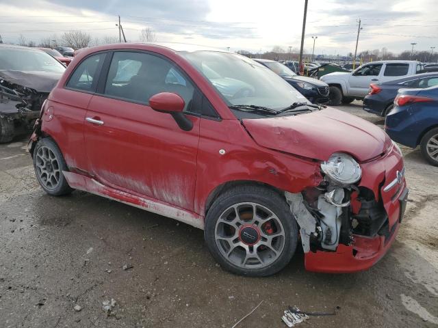  FIAT 500 2012 Красный