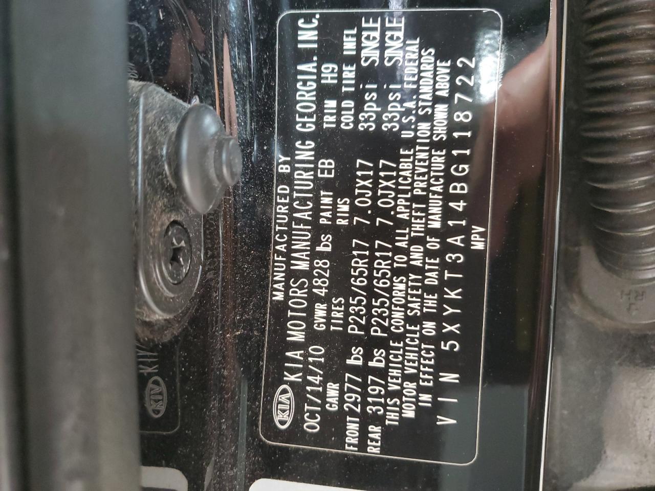 2011 Kia Sorento - Image 13