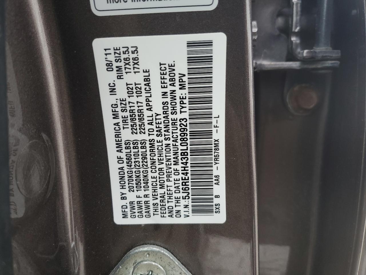 2011 Honda CR-V - Image 15