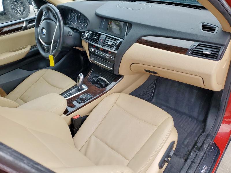  BMW X3 2017 Czerwony
