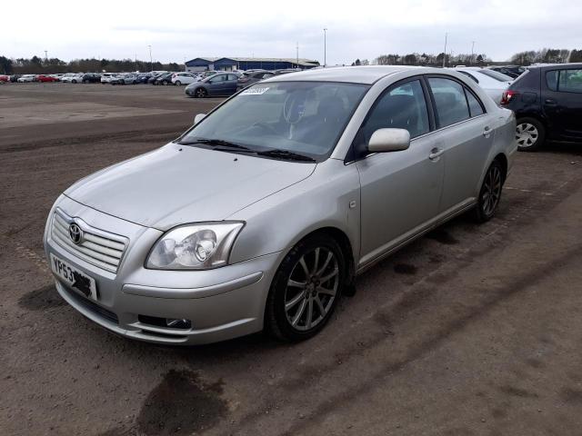 2003 TOYOTA AVENSIS T4 for sale at Copart SANDTOFT