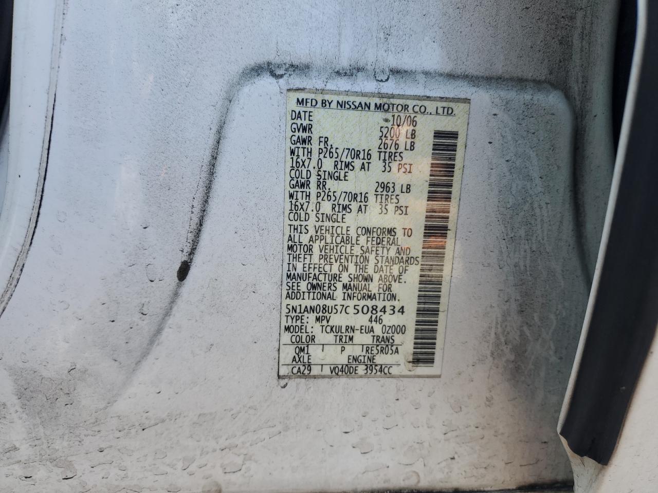 2007 Nissan XTerra - Image 13
