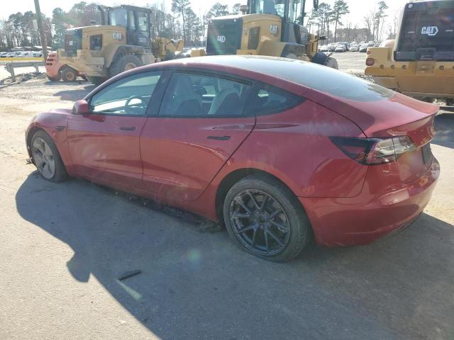  TESLA MODEL 3 2022 Czerwony