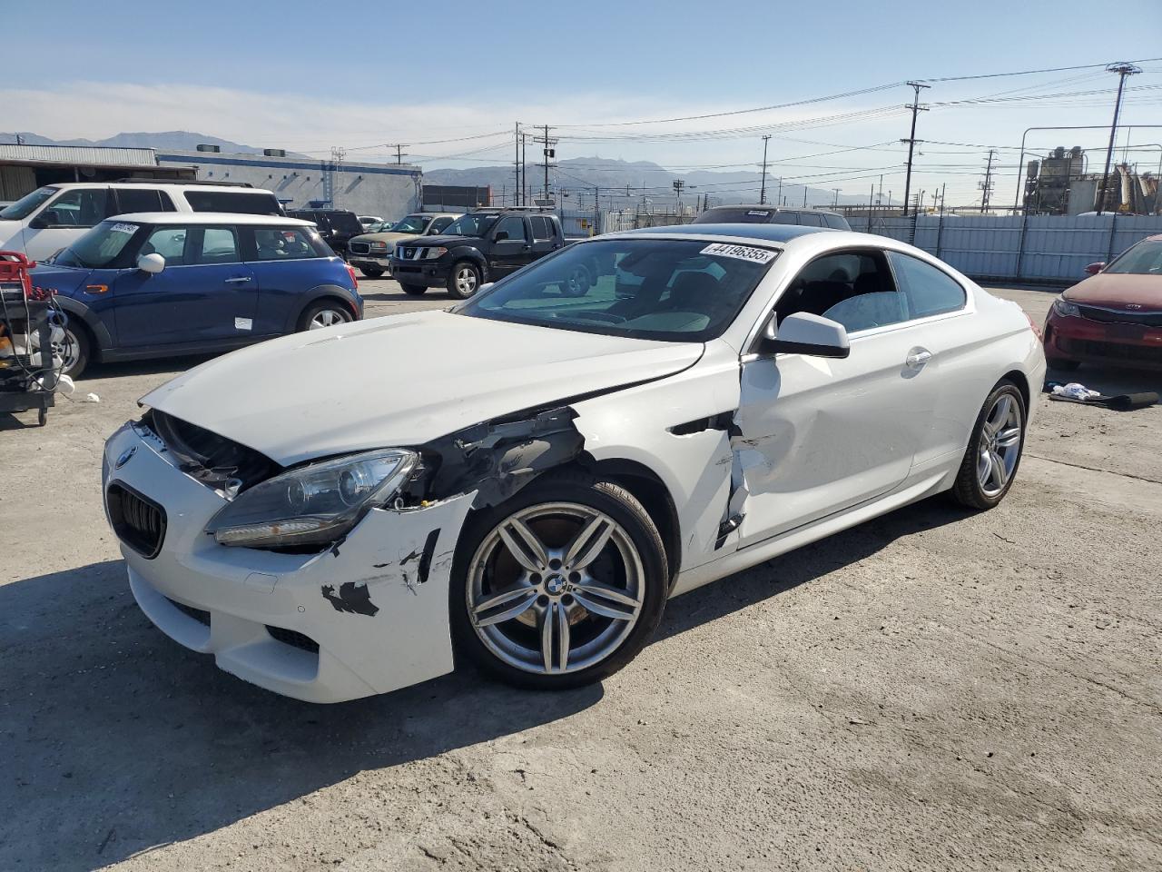 2012 Bmw 650 I de vânzare în Sun Valley, CA - Front End