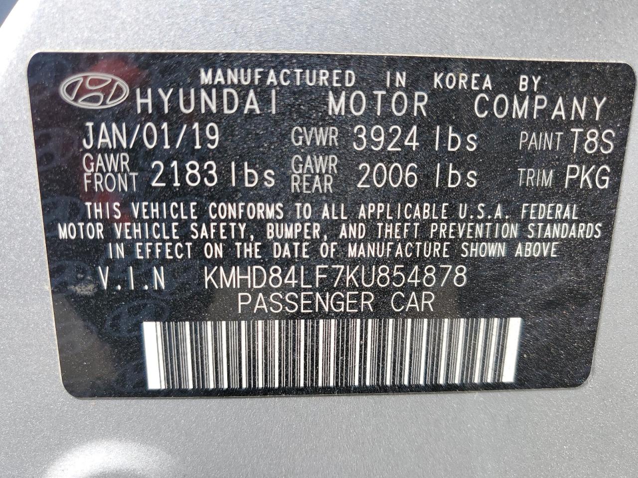 2019 Hyundai Elantra - Image 12