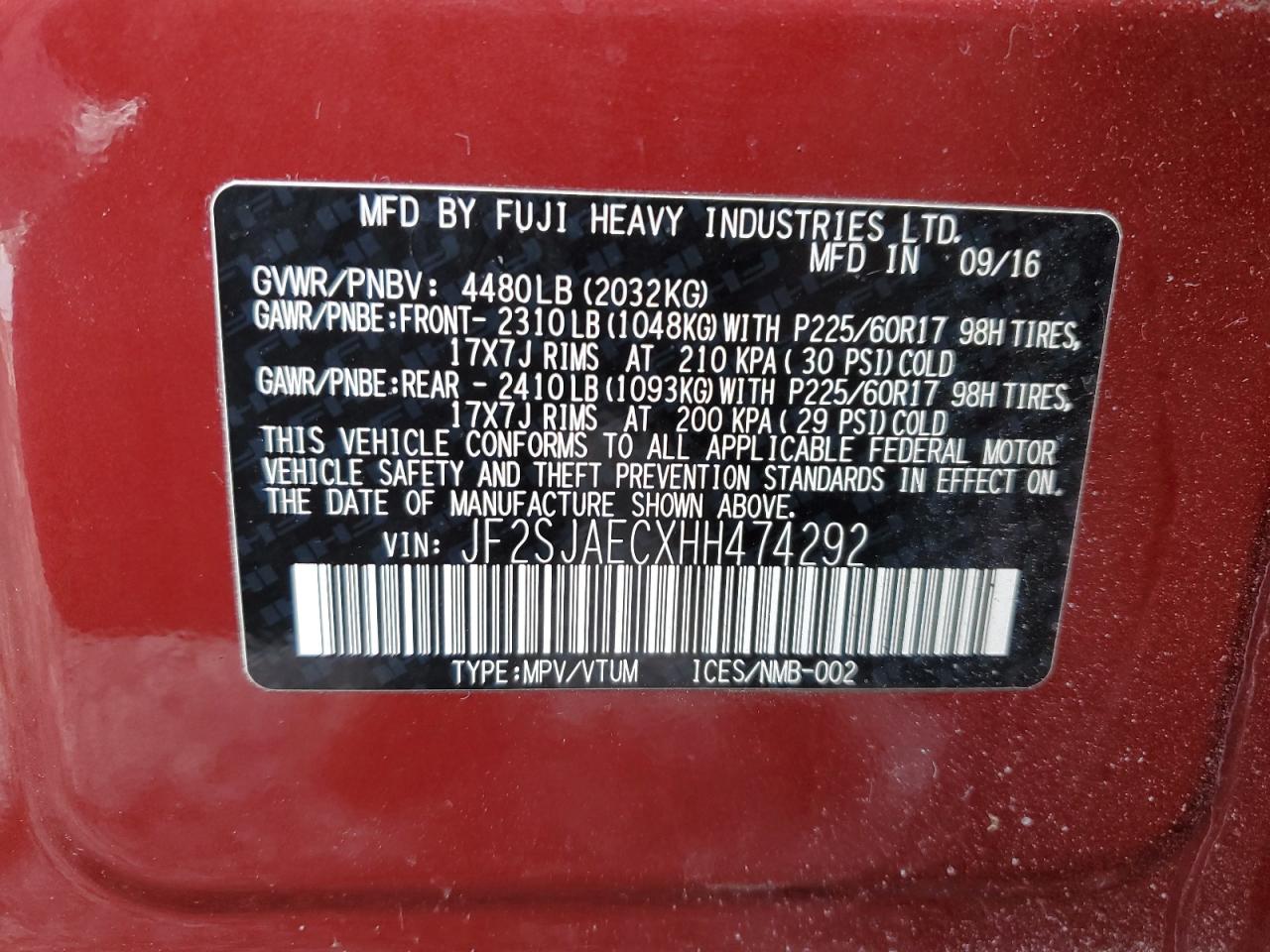 2017 Subaru Forester - Image 13