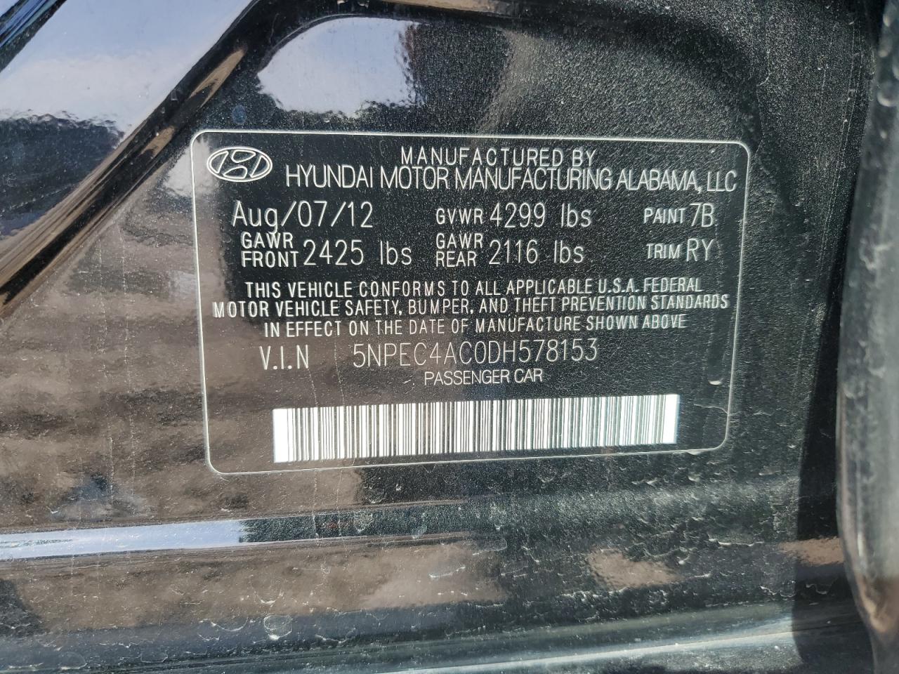 2013 Hyundai Sonata - Image 12