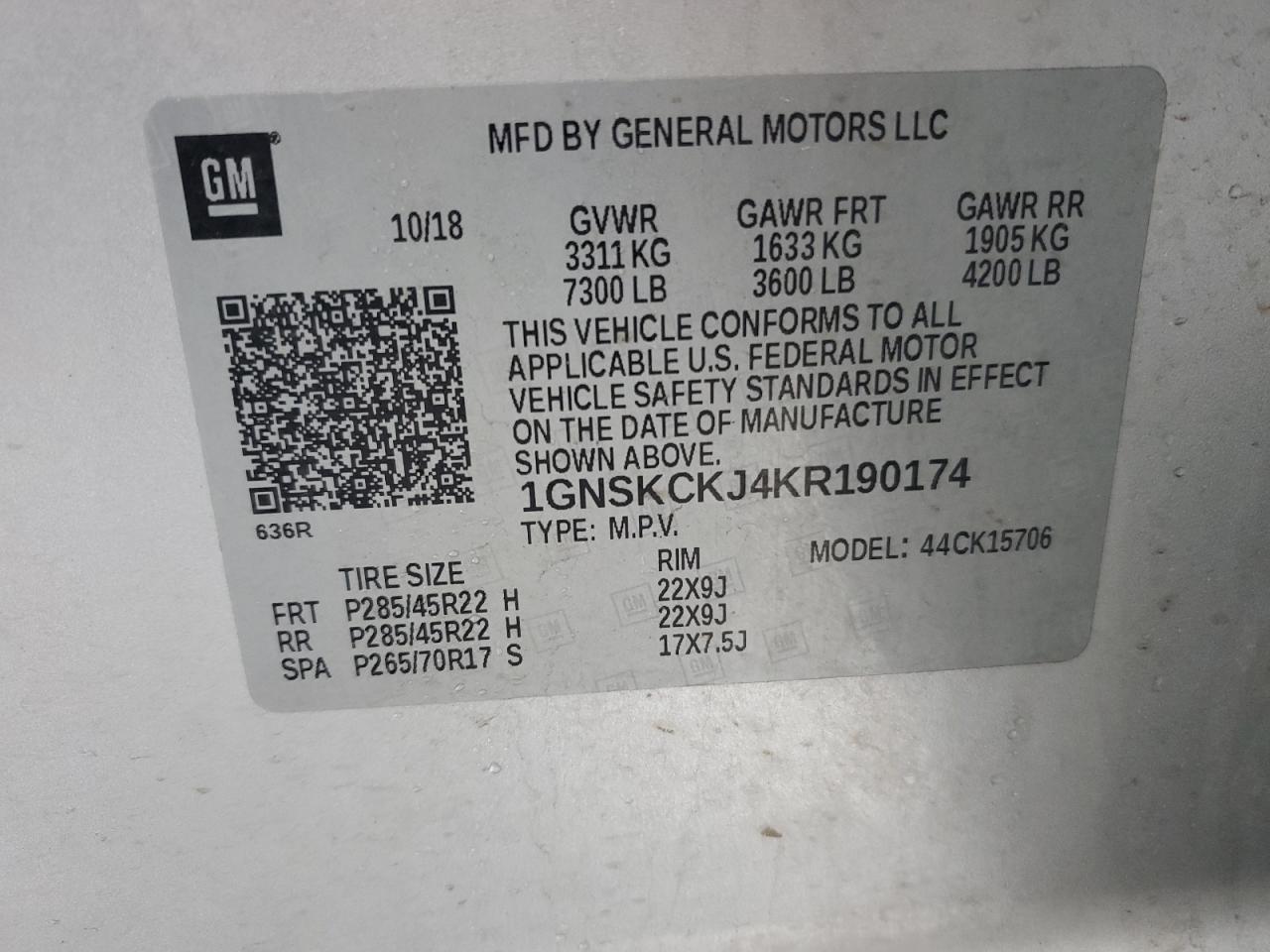 2019 Chevrolet Tahoe - Image 14