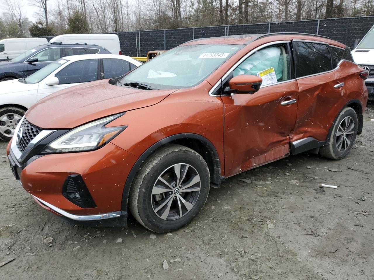 2020 Nissan Murano Sv for Sale in Waldorf, MD - Side
