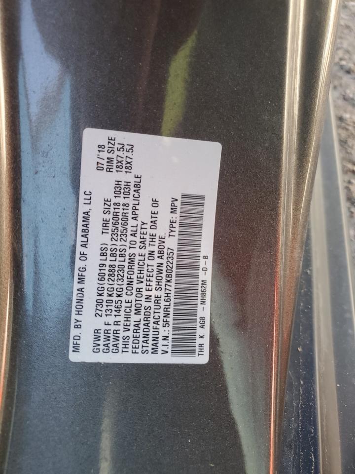 2019 Honda Odyssey - Image 15