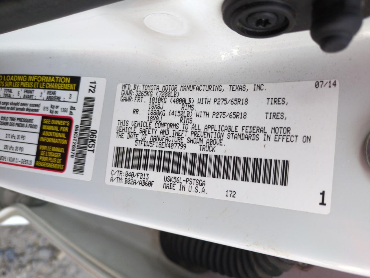 2014 Toyota Tundra - Image 12