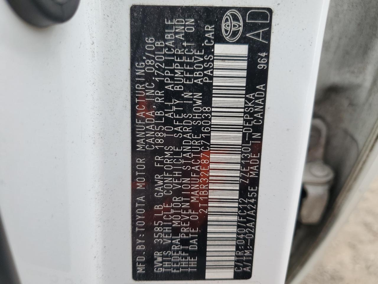 2007 Toyota Corolla - Image 13