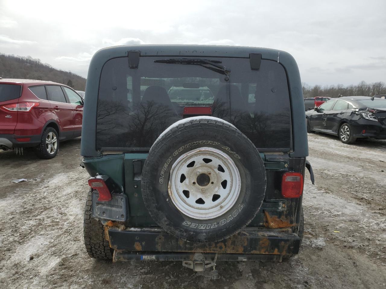 2000 Jeep Wrangler / Tj Se VIN: 1J4FA29P7YP788923 Lot: 45281235