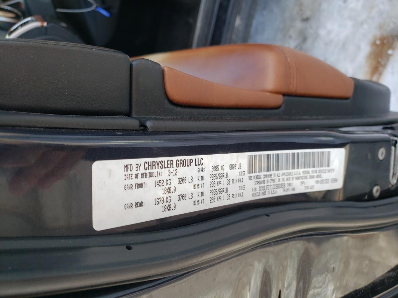 2012 Jeep Grand Cherokee - Image 12