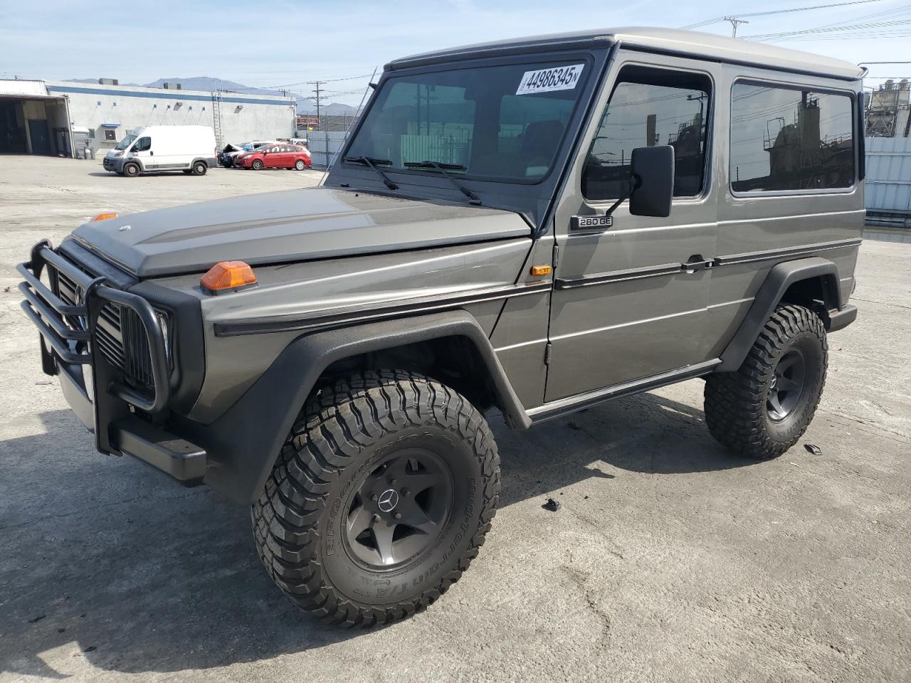 1987 Mercedes Benz 280Ge იყიდება Sun Valley-ში, CA - Burn