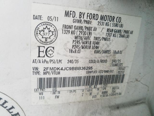 2011 FORD EDGE SEL