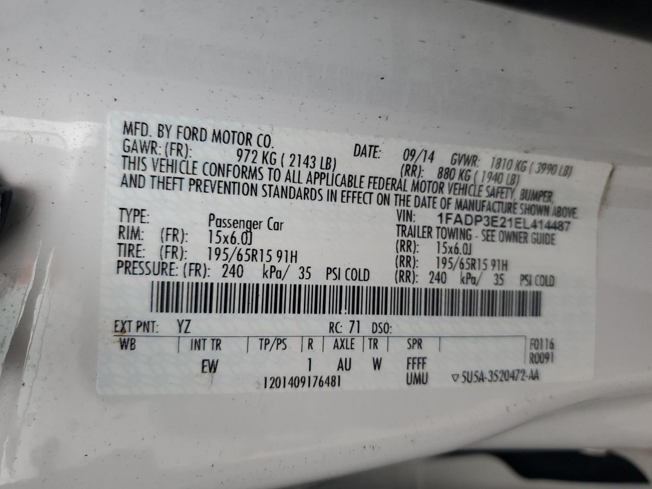 2014 Ford Focus - Image 12